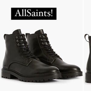 AllSaints Combat Boots! Gently worn - pretty much perfect condition.